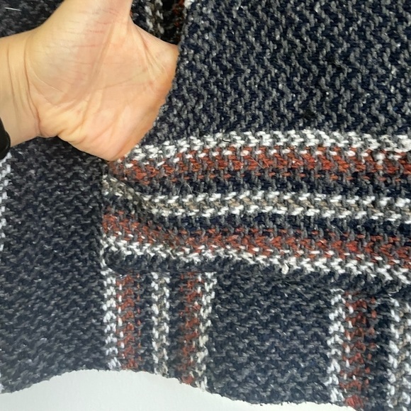 Baja Joe Unisex Hoodie Skater Surfer Hoody Knit Pullover Medium Mexican Poncho - Picture 6 of 6